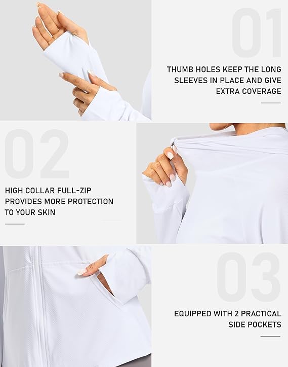 Women - Standard grey sunscreen jacket