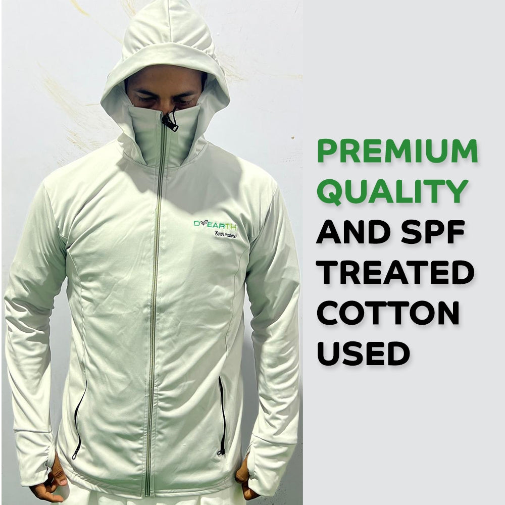 Men - Standard grey sunscreen jacket