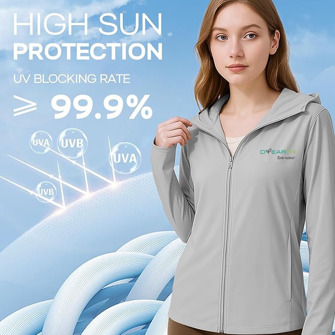 Women - Standard grey sunscreen jacket