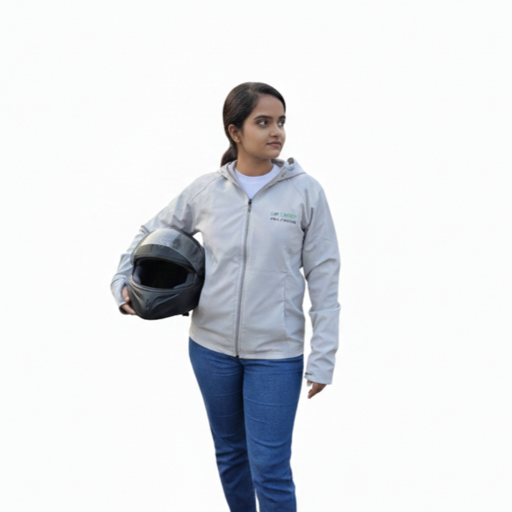 Women - Standard grey sunscreen jacket