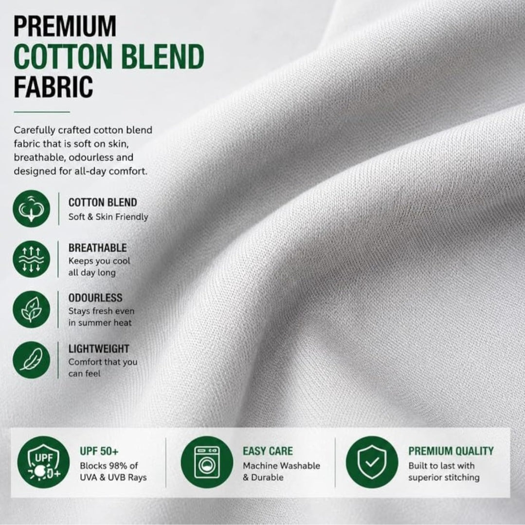 Men - Standard grey sunscreen jacket