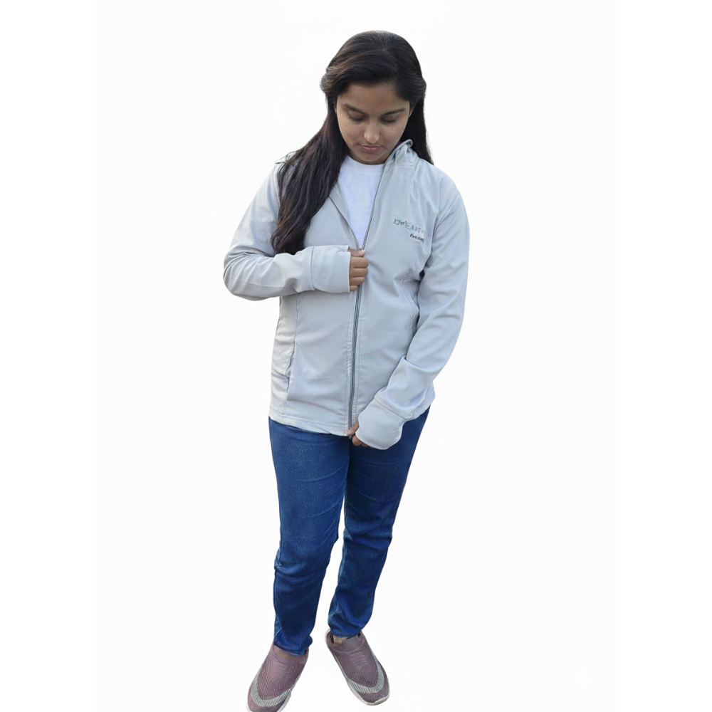 Women - Standard grey sunscreen jacket