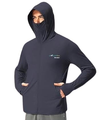 Men - Premium black sunscreen jacket