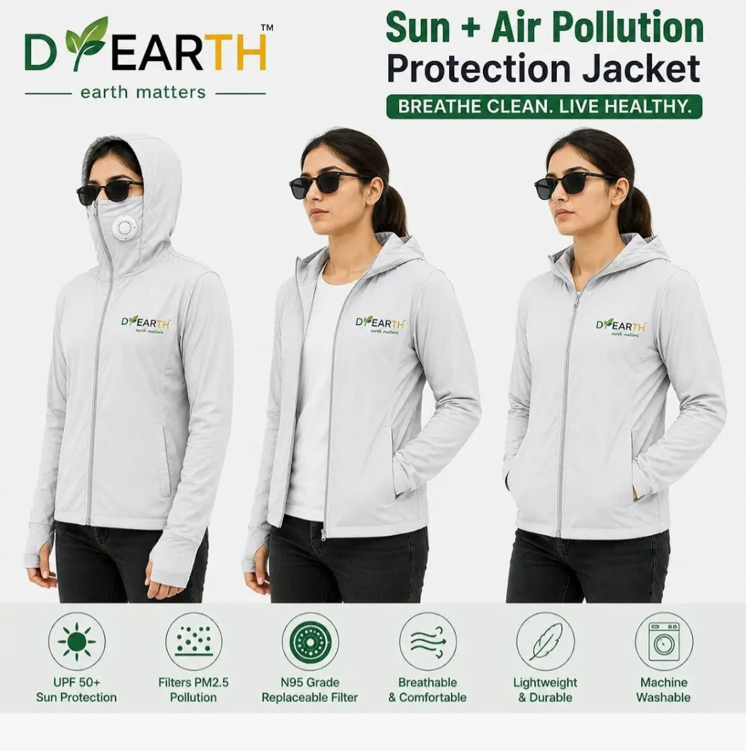 Women - Standard grey sunscreen jacket