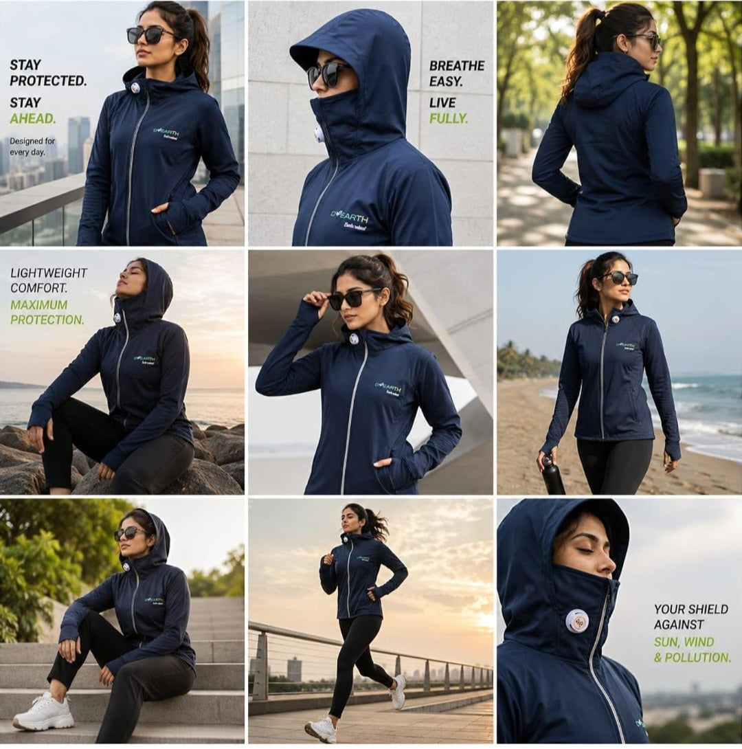 Women - Navy Blue Jacket